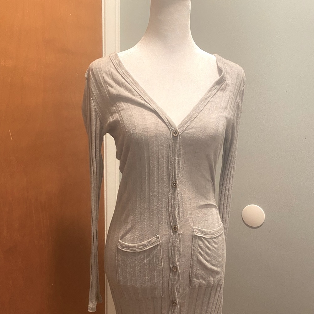Womens Lightweight Long Sleeve Cardigan